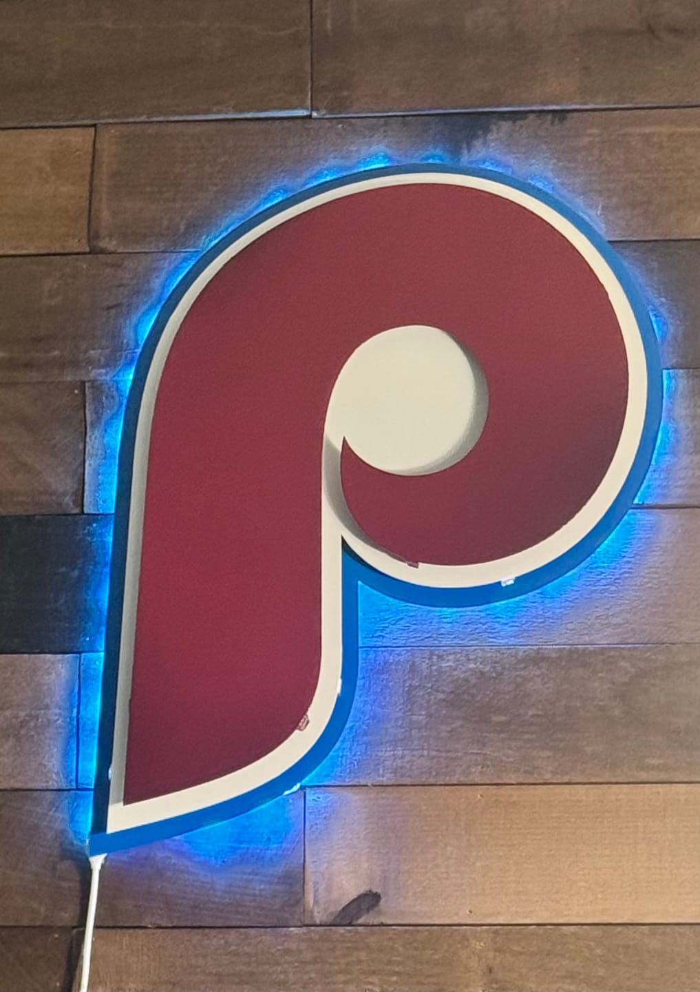Customer photo review of Philadelphia Phillies 1975-86 Cooperstown 3D Metal Wall Art
