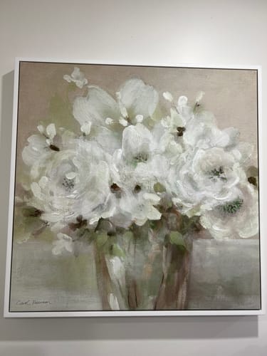 Customer photo review of Tender white blooms I, by Carol Robinson