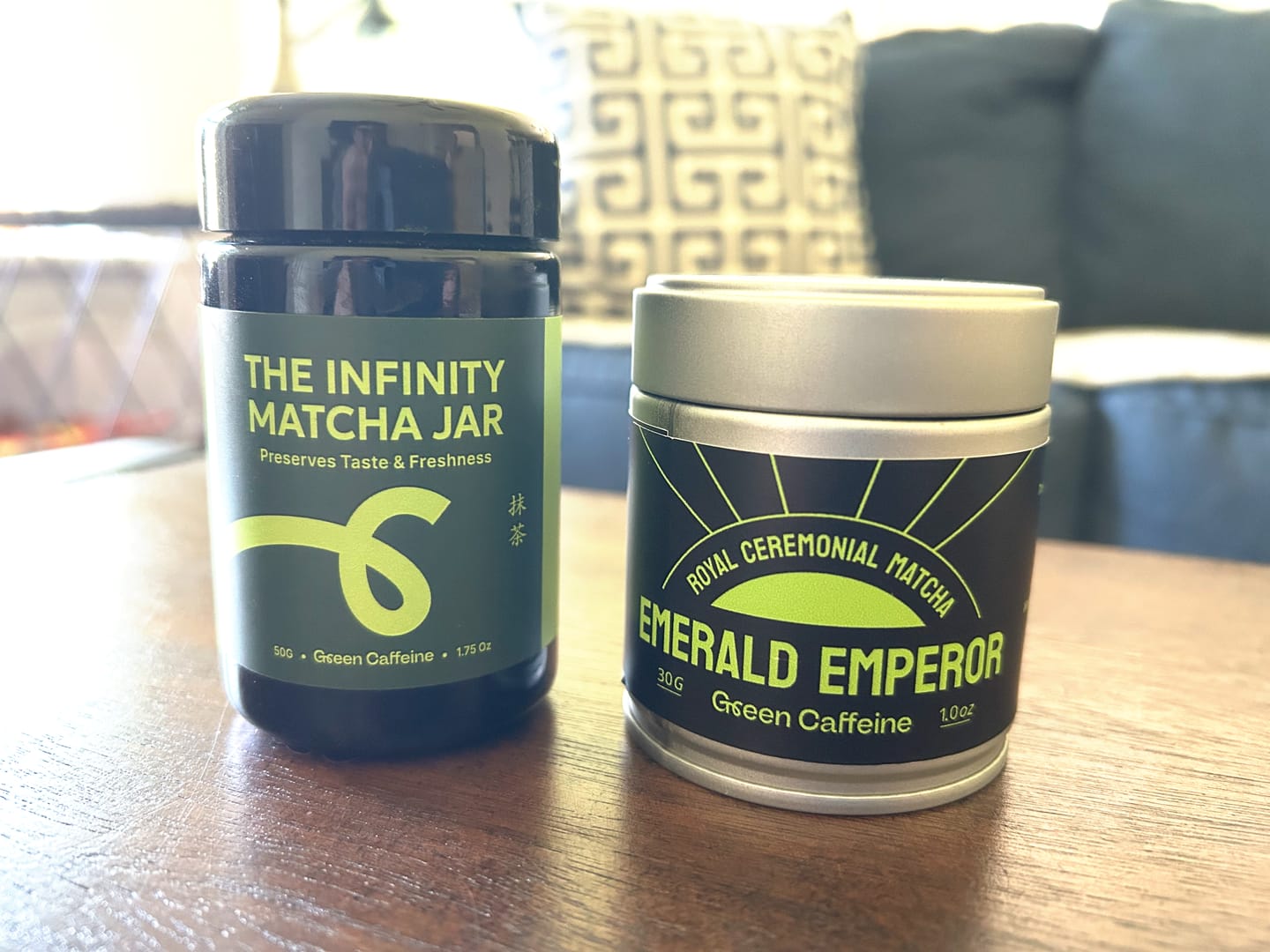Customer photo review of Emerald Emperor - Royal Ceremonial Matcha