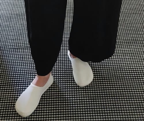 Customer photo review of Vaistoa Lempeä 2 slip on -paljasjalkakengät