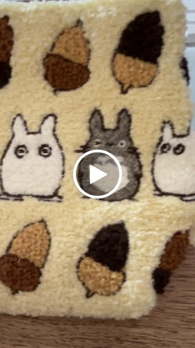 Customer video review of Totoro's Tiny Acorn Treasure Pouch