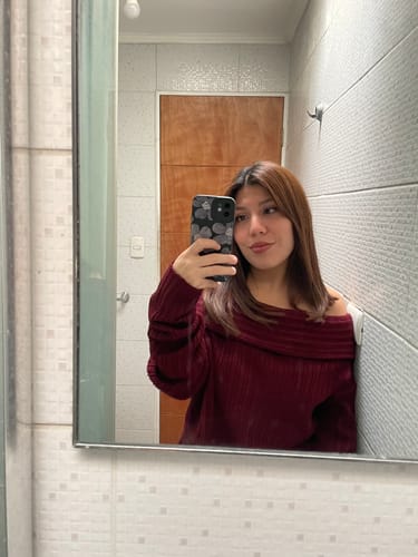 Customer photo review of SWEATER LINA BURDEO