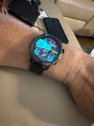 Customer photo review of ZE™ Force Smartwatch – Power Your Day, Track Your Way
