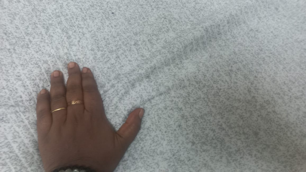 Customer photo review of Flo Super Soft Bedsheet