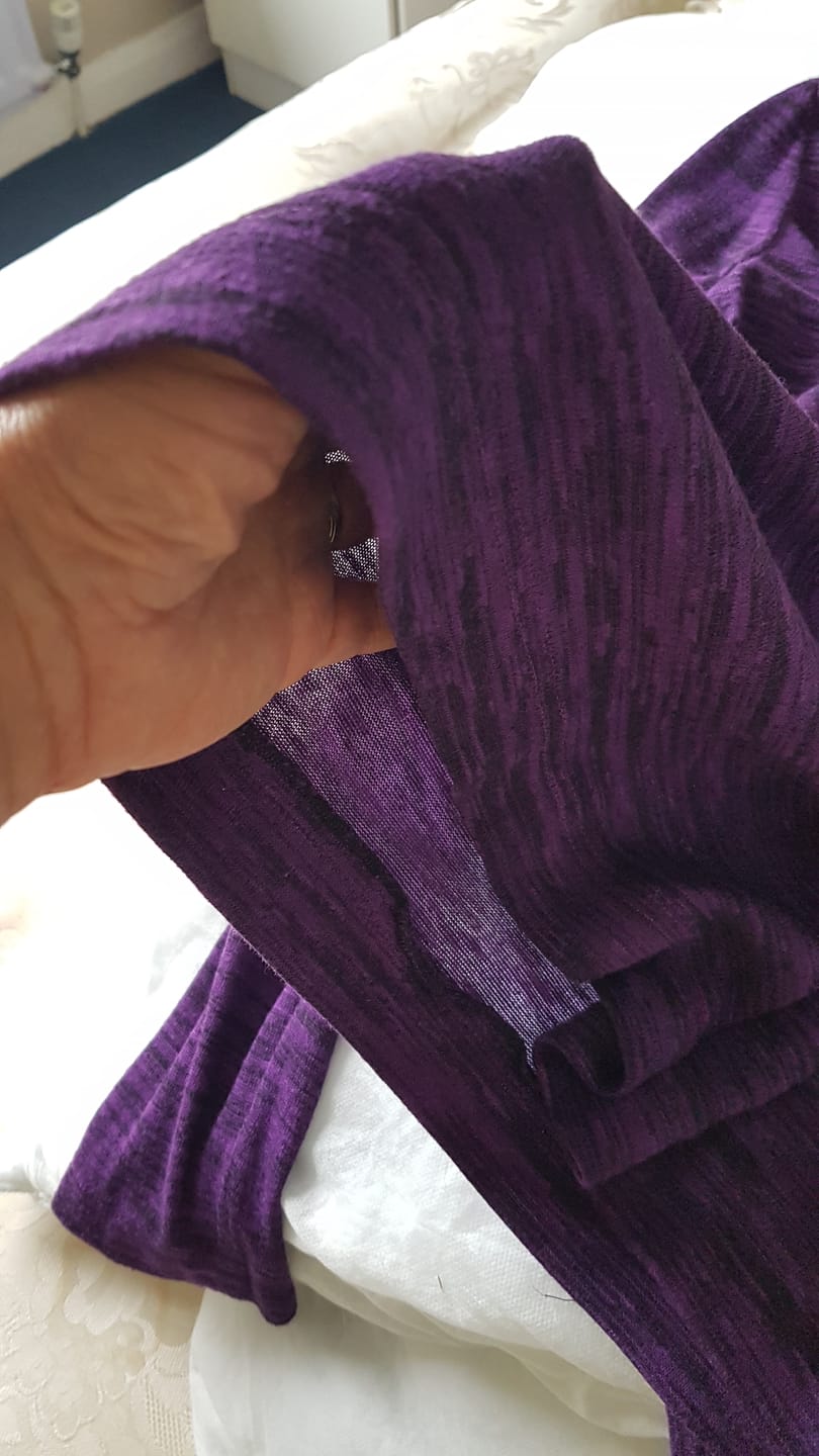 Customer photo review of Melange Jersey Fabric
