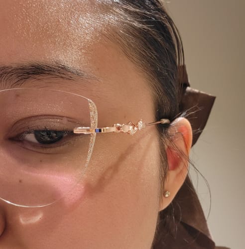 Customer photo review of Joyce Eyeglasses