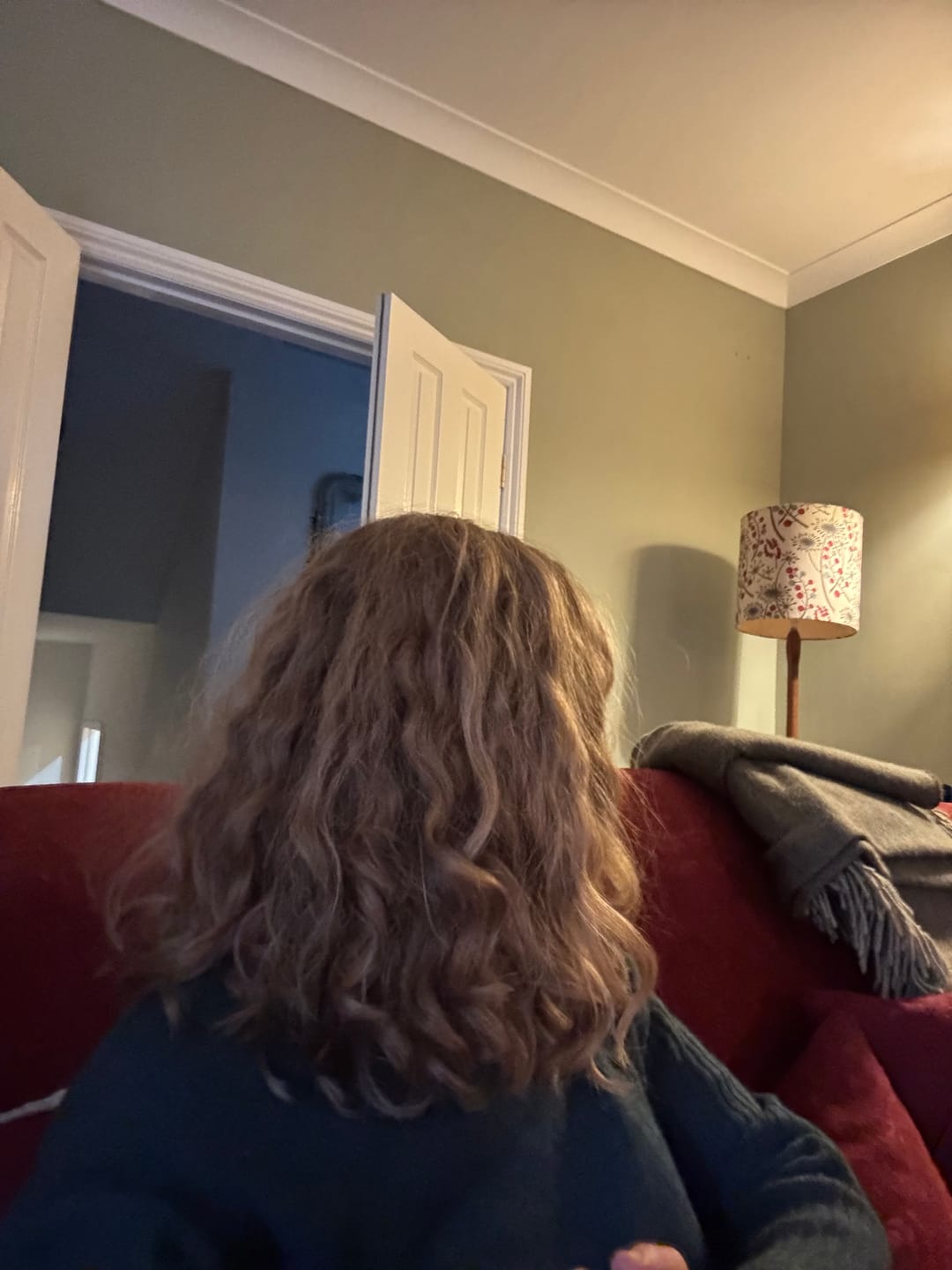 Customer photo review of Flaxseed & Kalahari Melon Curl Defining Custard