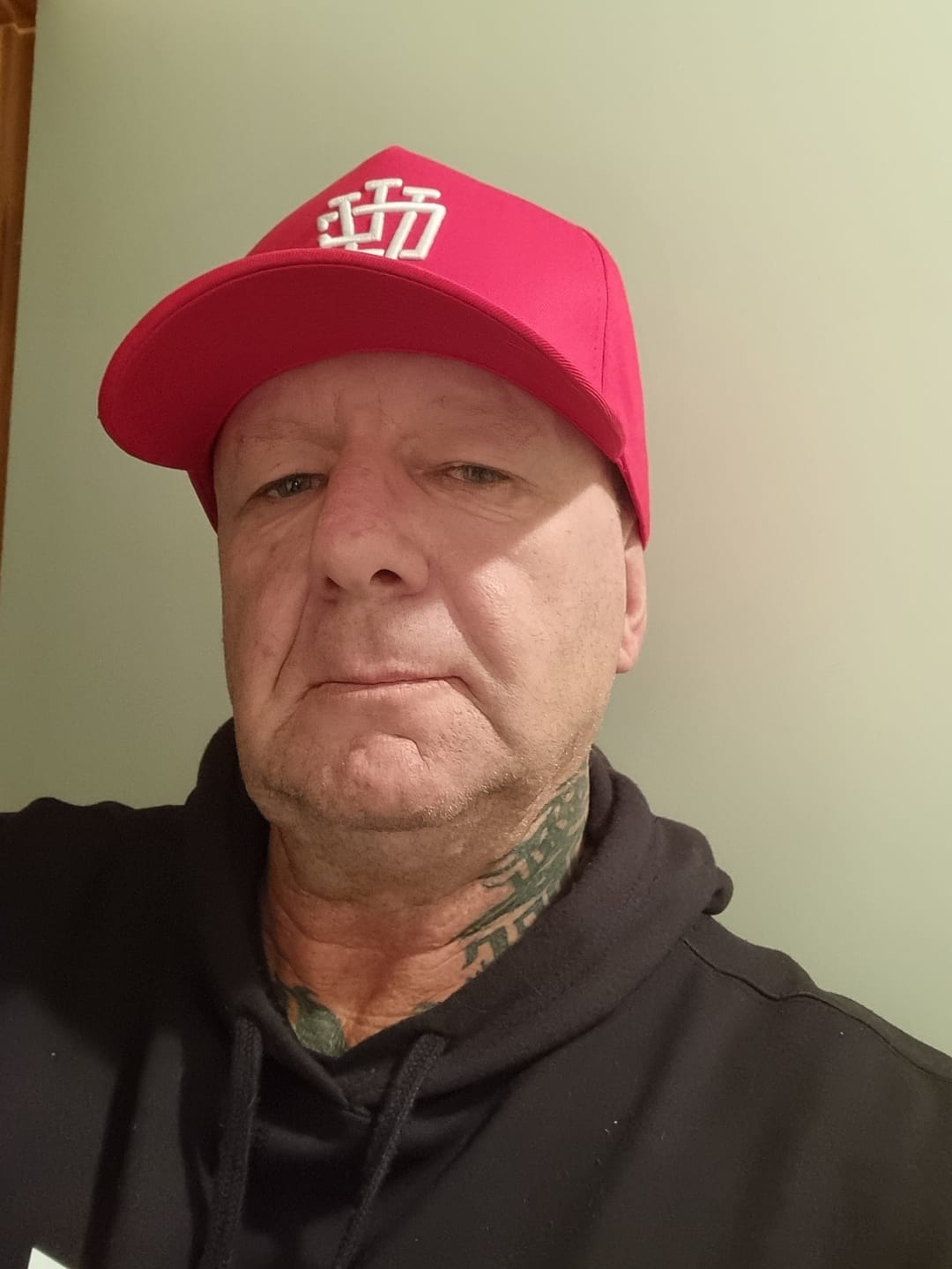 Customer photo review of LVCO "Blood Red" A-Frame Snapback