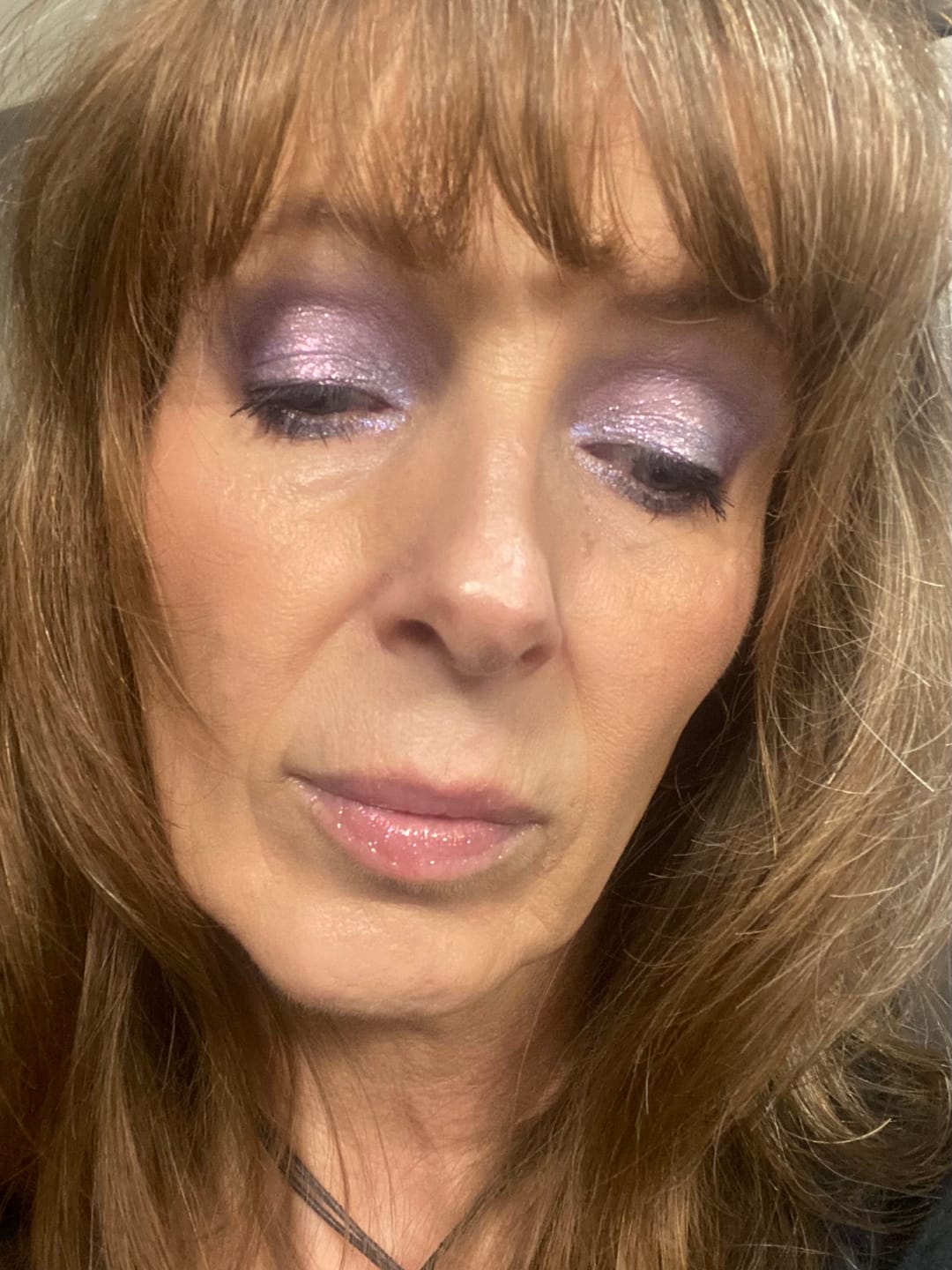 Customer photo review of Frosted Fairy Prismatic Pastels Multichrome Magnetic Eyeshadow Palette