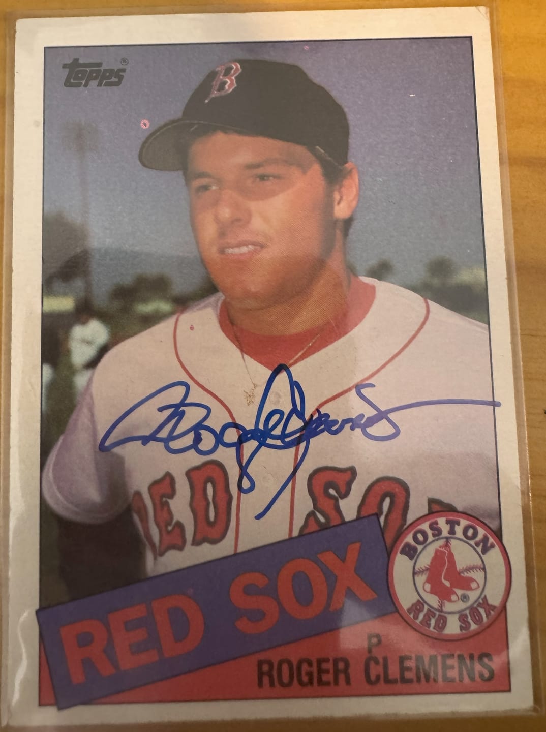 Customer photo review of Roger Clemens Autograph Signing