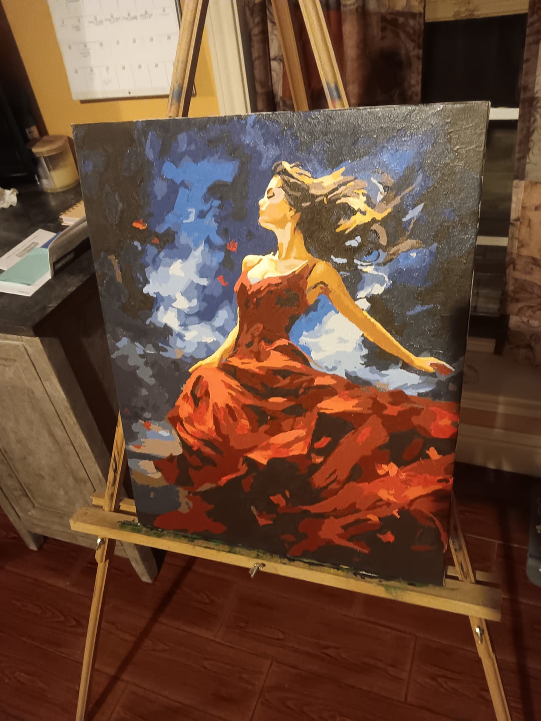 Customer photo review of Dancer in Red