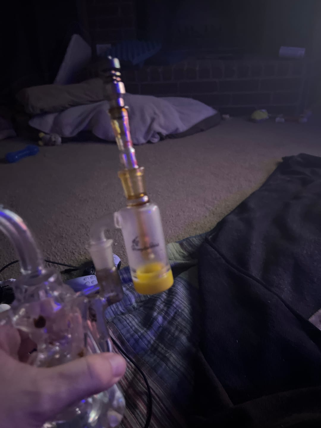 Customer photo review of CLASSIC SILICONE RECLAIM CATCHER