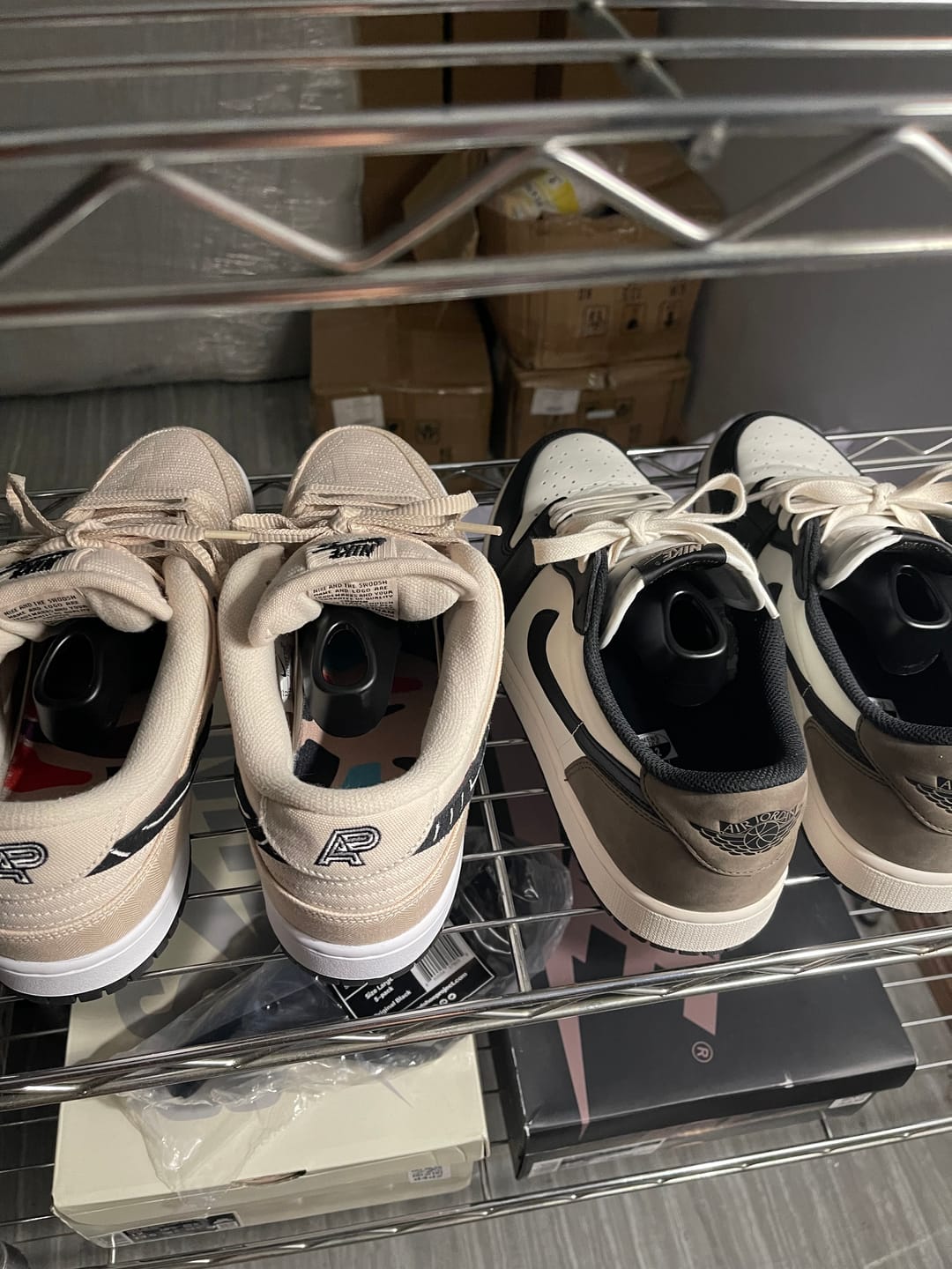 Customer photo review of Fresh Flow Shoe Trees - Extend the Life Of Sneakers, Shoes & Boots