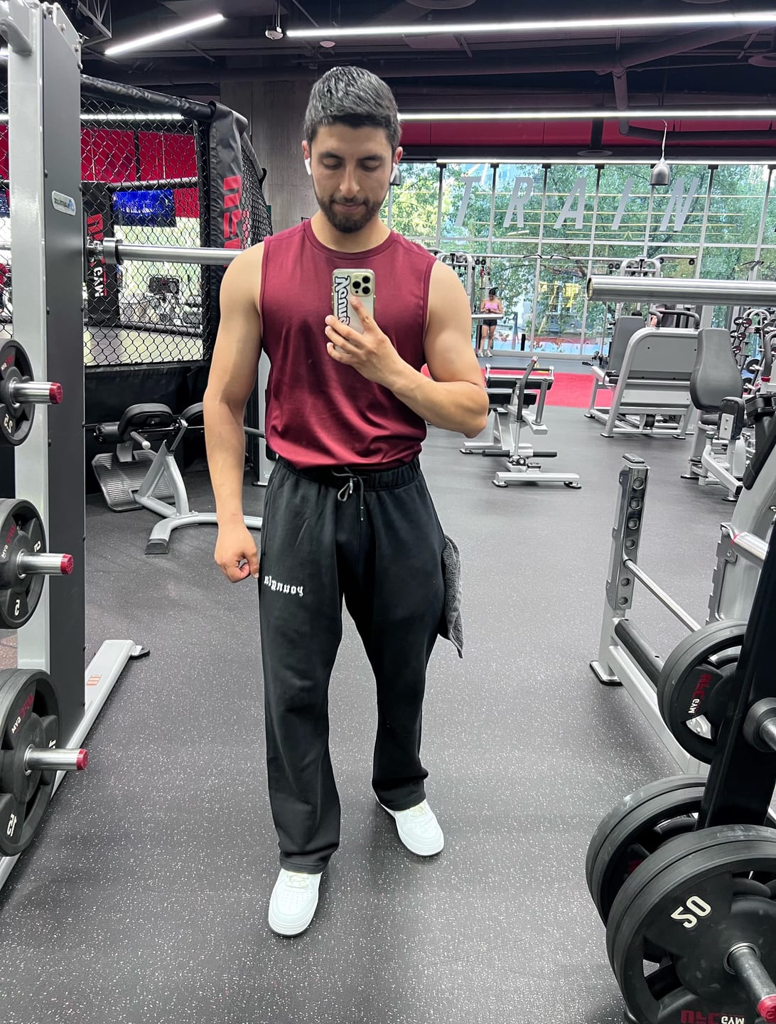 Customer photo review of 216 Eternal No Cuff Sweats