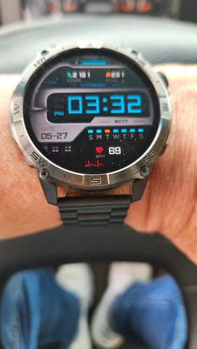 Customer photo review of ZE™ Force Smartwatch – Power Your Day, Track Your Way