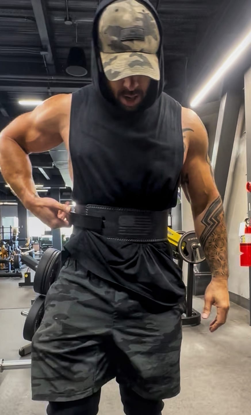 Customer photo review of 10mm Lever Weightlifting Belt