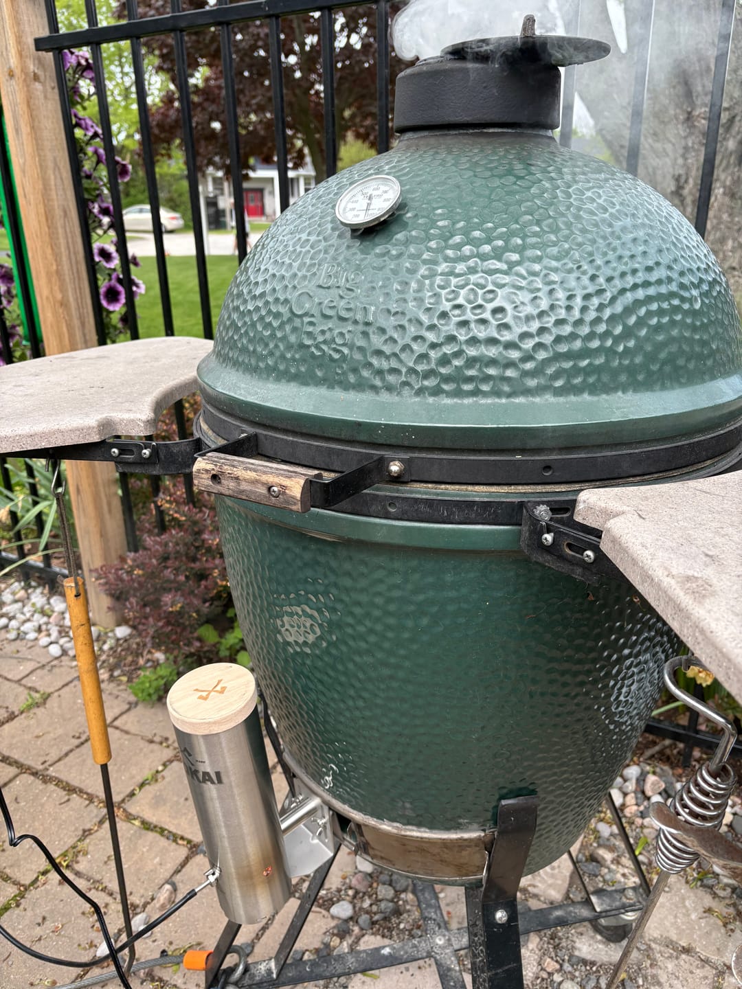 Customer photo review of Smokai Ceramic Grill Starter Kit