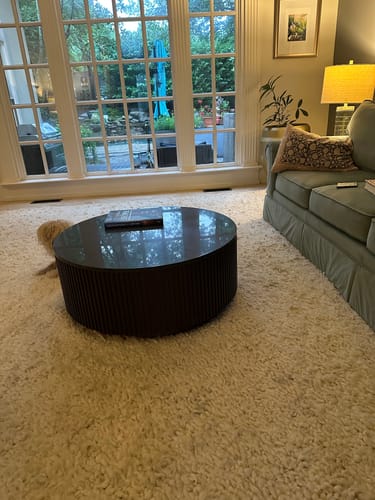 Customer photo review of Finnley Round Coffee Table