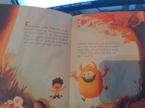 Customer photo review of Edubini Gefühlstagebuch für Kinder