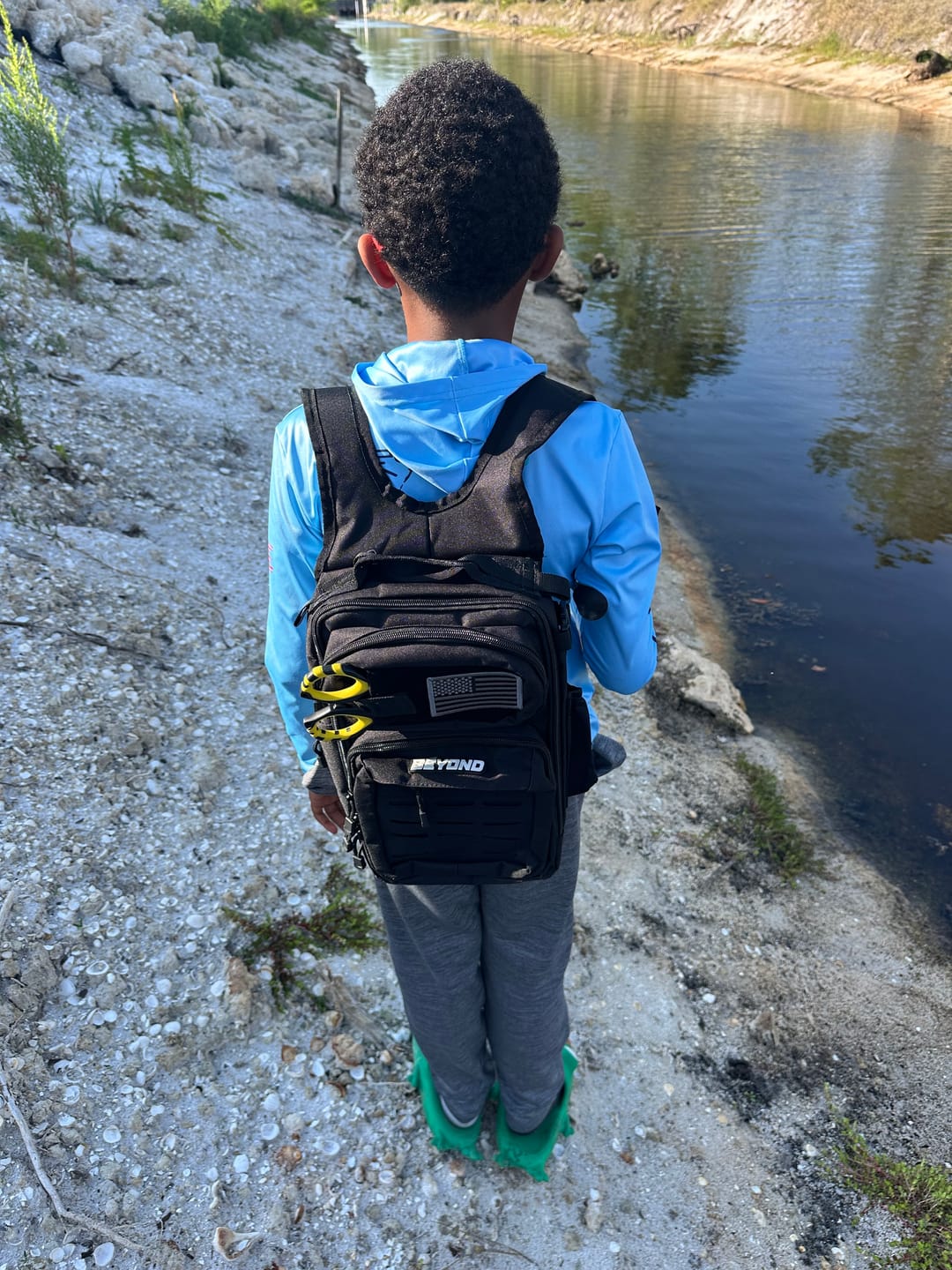 Customer photo review of Beyond Fishing Tackle Bag - The Voyager