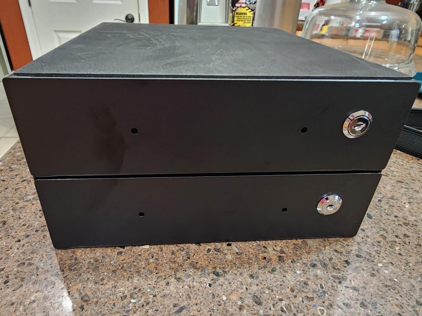 Customer photo review of Lockable Drawer