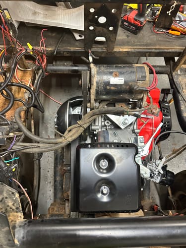 Customer photo review of 45" Replacement Drive Belt