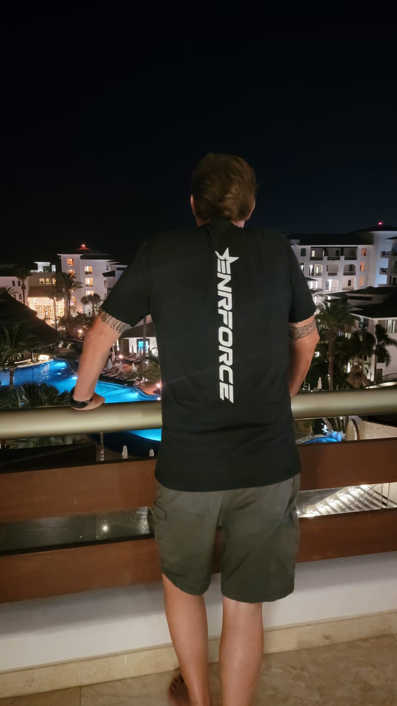 Customer photo review of Rogue Tee
