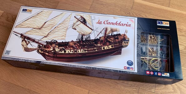 Customer photo review of Maqueta Barco La Candelaria