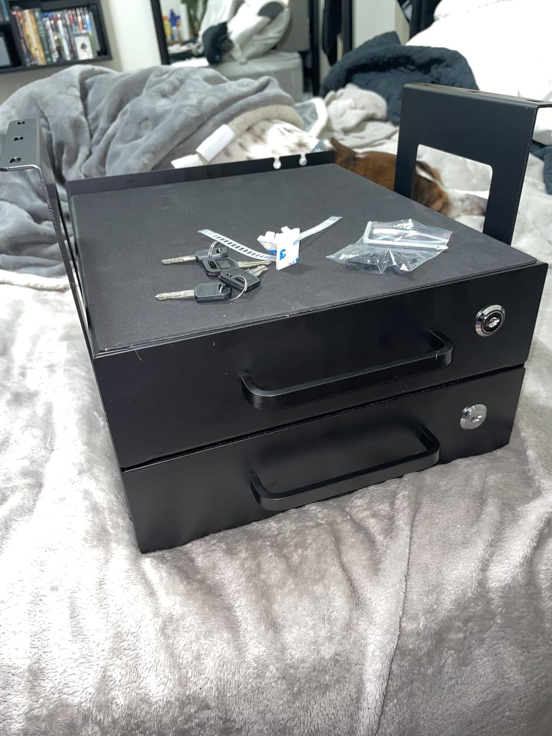 Customer photo review of Lockable Drawer