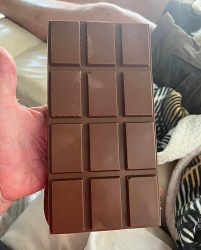 Customer photo review of Viral Pistachio Stuffed Bar Kit