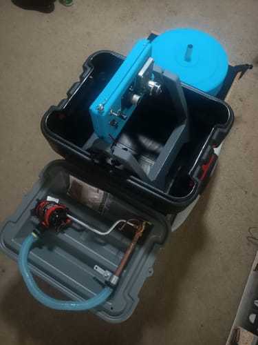 Customer photo review of Desert Fox Gold Panning Machine with Variable Speed Control