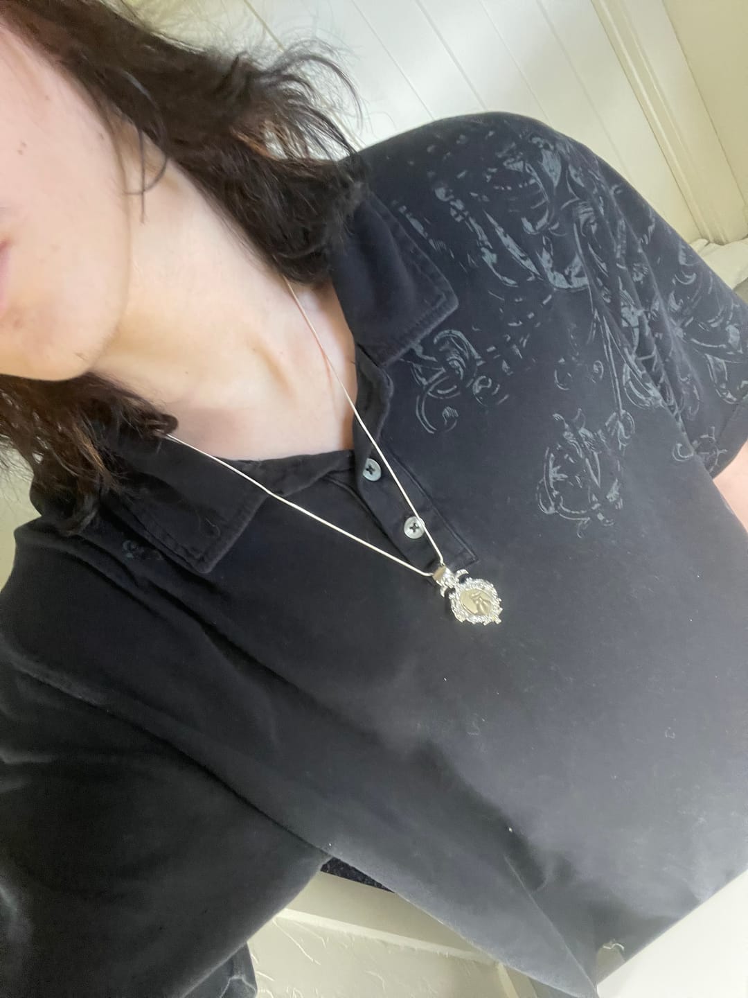 Customer photo review of MIRROR PENDANT
