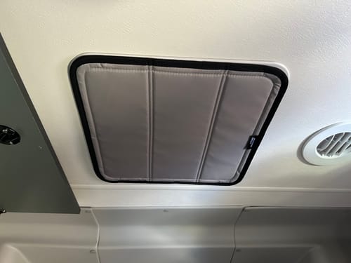 Customer photo review of Roof Vent Fan Insulated Cover