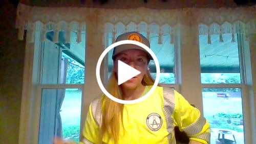 Customer video review of Custom Leather Patch Trucker Hat - Richardson 112