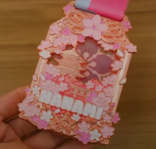 Tina W. review of Japan Sakura Virtual Challenge image 1 out of 2