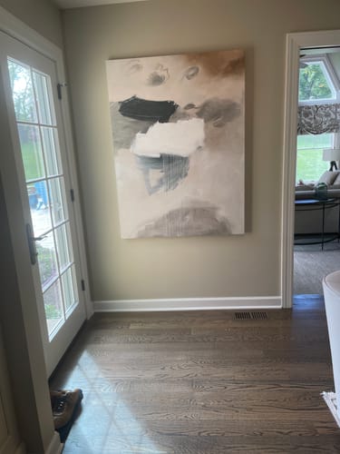 Customer photo review of Modern Abstract Painting #ABAV324