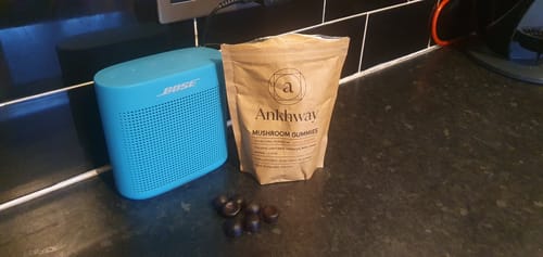 Customer photo review of Mushroom Gummies