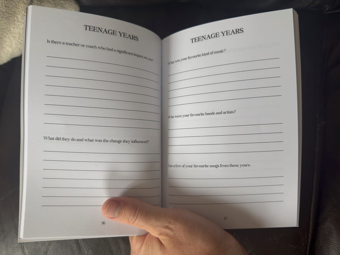 Customer photo review of Mum's Memories Guided Journal *FLASH SALE*
