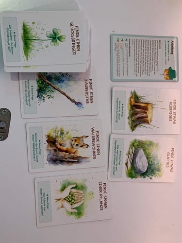 Customer photo review of Edubini Gefunden! Outdoor Suchspiel für Kinder