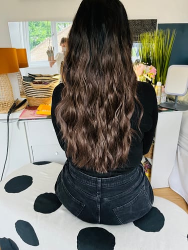 Customer photo review of The Loose Wave HD Fibre 24" Lace U Part Wig