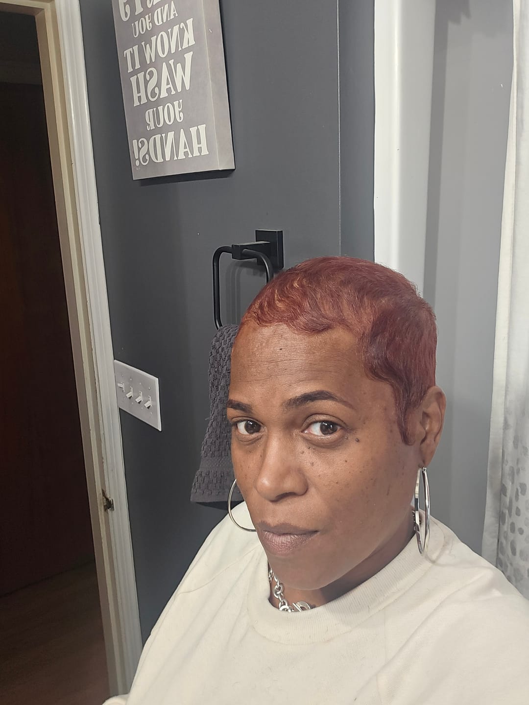 Customer photo review of (1 SET) Moisture Hydrating Shampoo and Rescue Conditioner by Honey Haircare 8fl oz