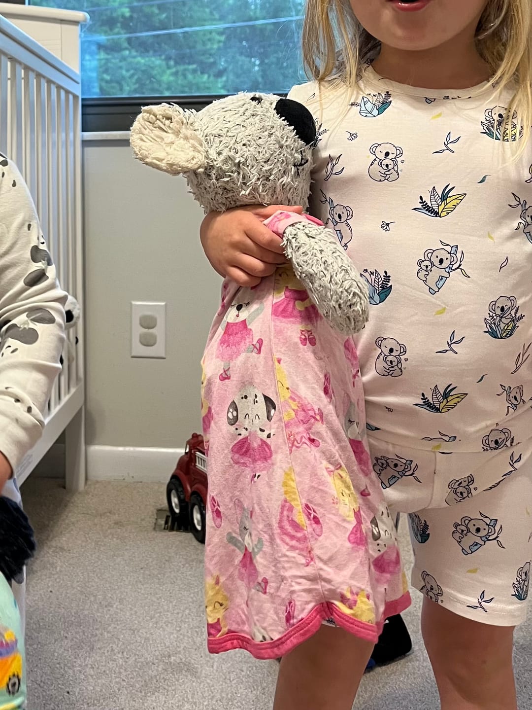 Customer photo review of Koala Bamboo Kids Pajama Short Set