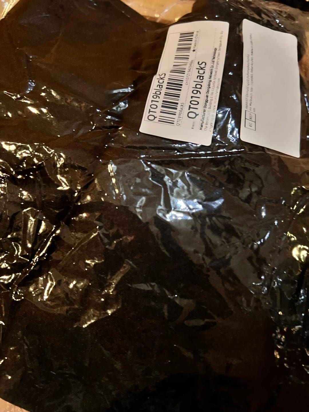 Customer photo review of Polyester Bodycon Dress — Spaghetti Strap Black | KIMLUD