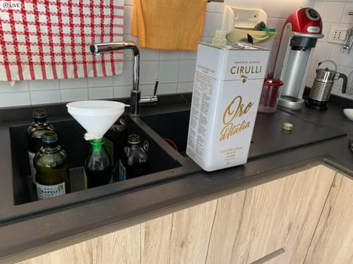 Customer photo review of 4 lattine di olio extravergine di oliva • 4 X 5 Litri