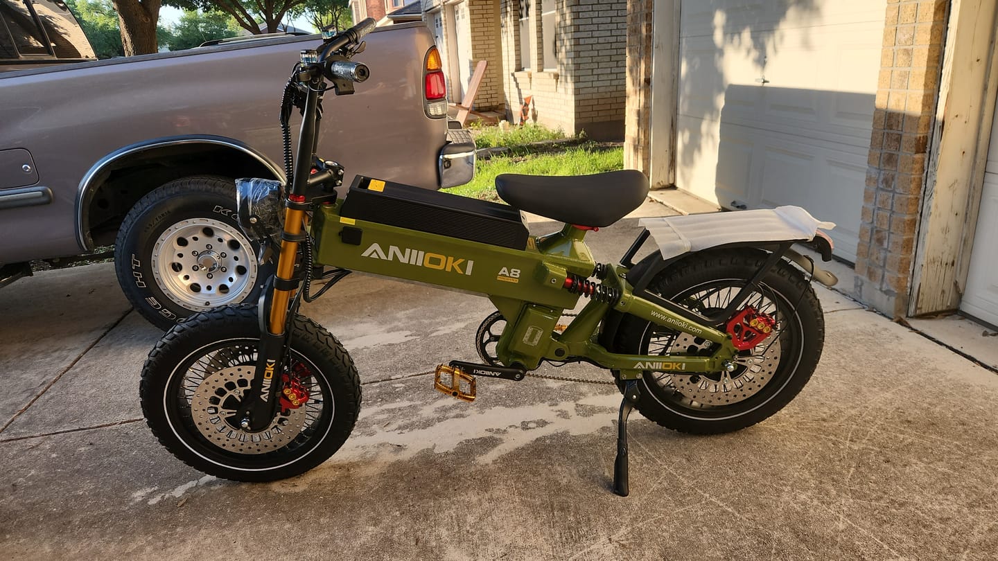 Customer photo review of 2025 Version A8 Pro Max Dual Motor Ebike