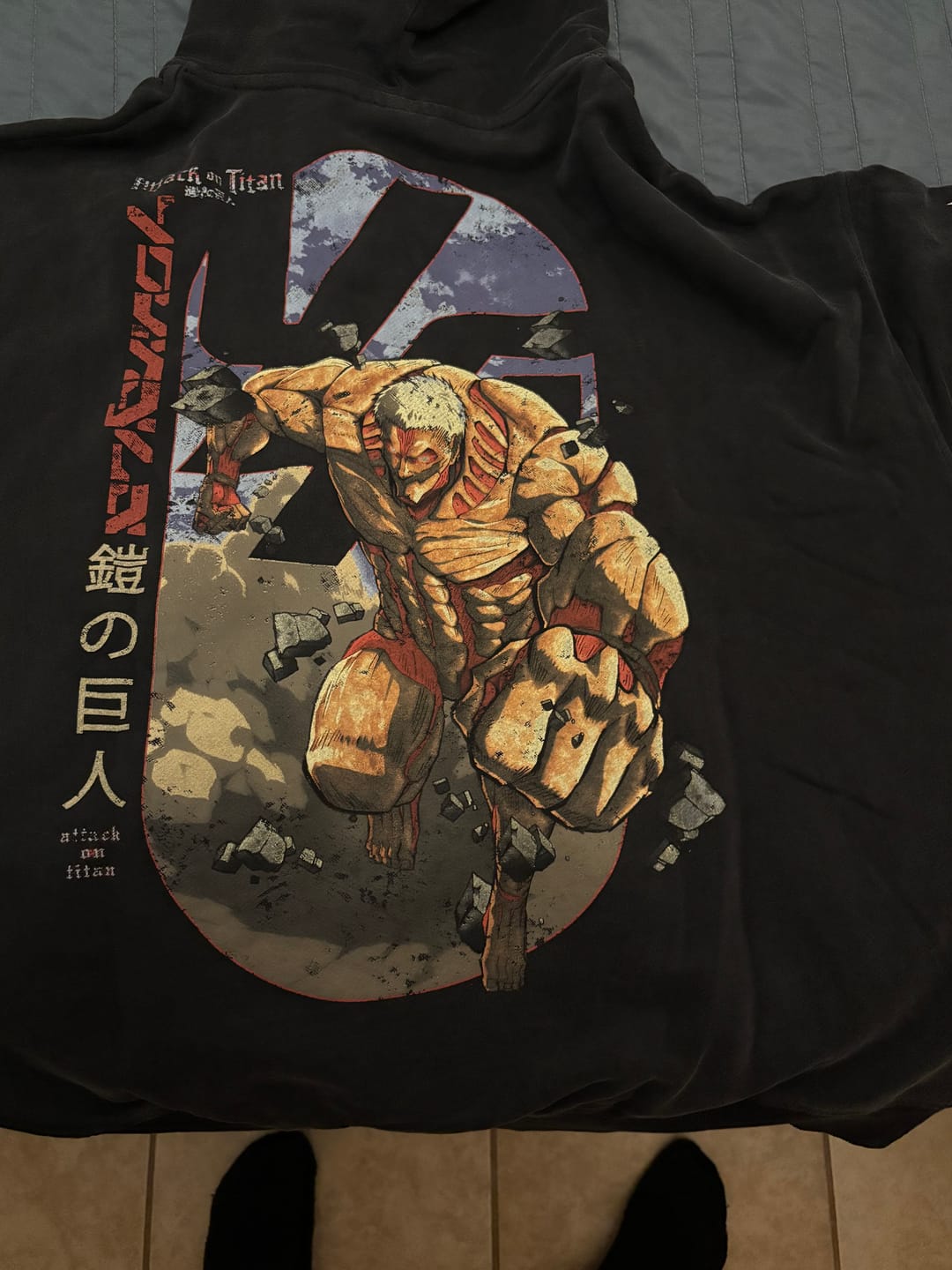 Customer photo review of 5129 - AOT©  x YLA Pullover Hoodies