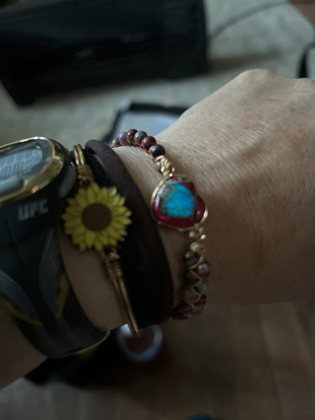 Customer photo review of Passionate Heart Jasper Bracelet