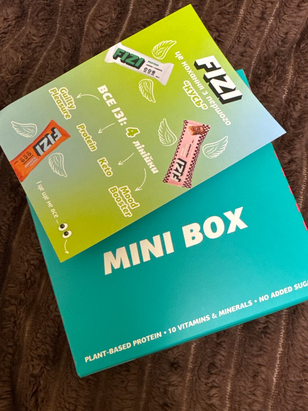 Customer photo review of Mini box Mood Booster x3 шт.