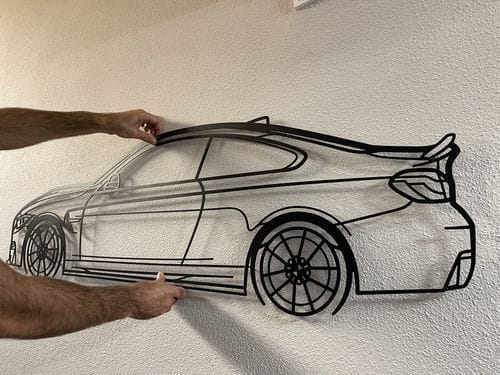 Customer photo review of CUSTOM CAR SILHOUETTE