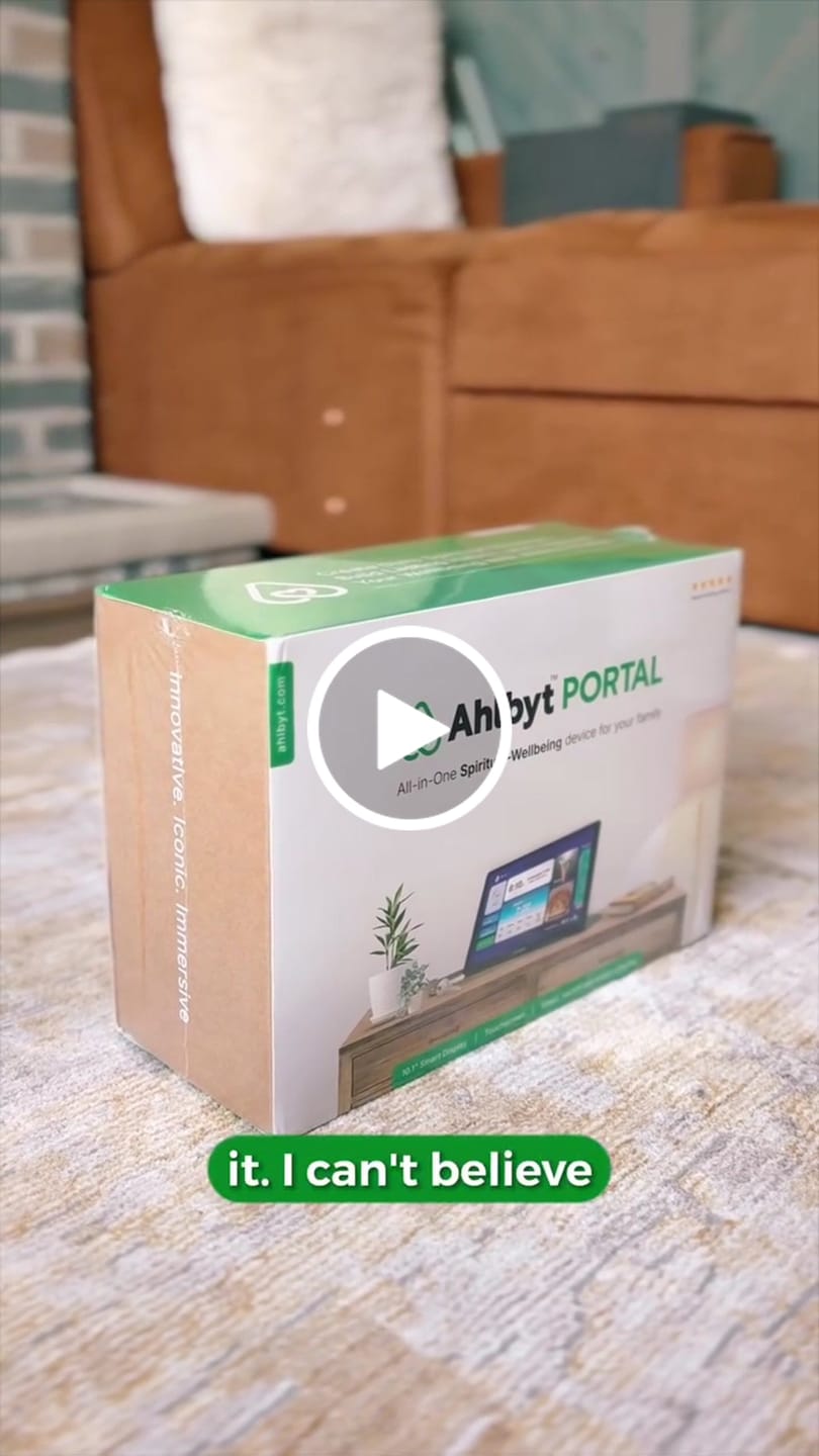 Customer video review of Ahlbyt Portal - All in One Spiritual Device